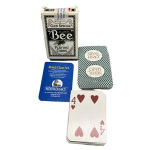 Silver Legacy Casino Bee Playing Cards Deck Reno Nevada Game Play